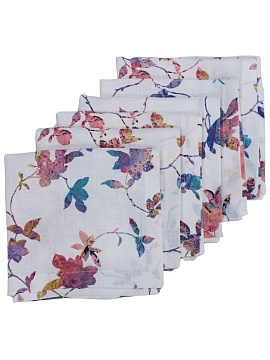 Набор льняных салфеток Осенний мотив