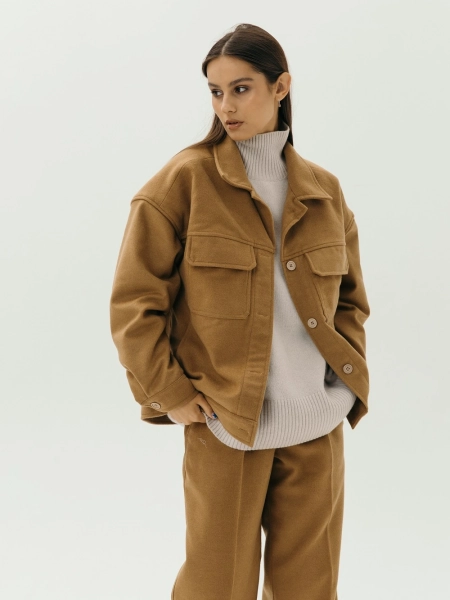 Куртка wool Bertha limited mustard