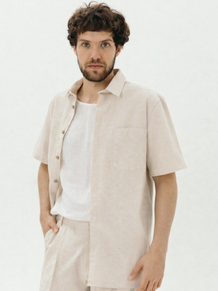 Рубашка ECO Leon natural