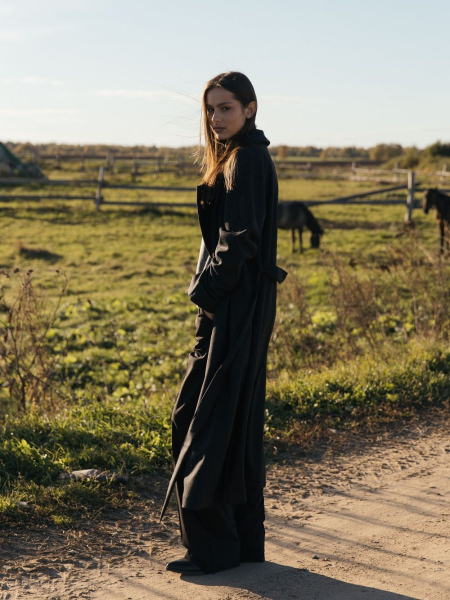 Пальто Mystery black