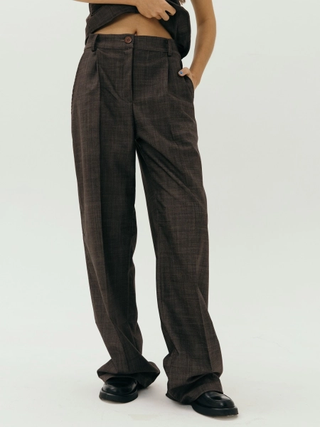 Брюки wool Classy limited chocolate