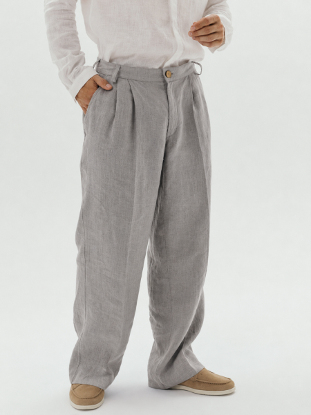 Брюки Wide limited grey