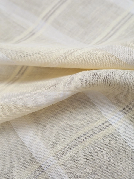 ОСТАТОК меньше метра Ткань лен Натуральный арт.370-33