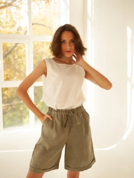 Топ ECO Elle white