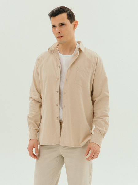 Рубашка flannel Mont Blanc natural