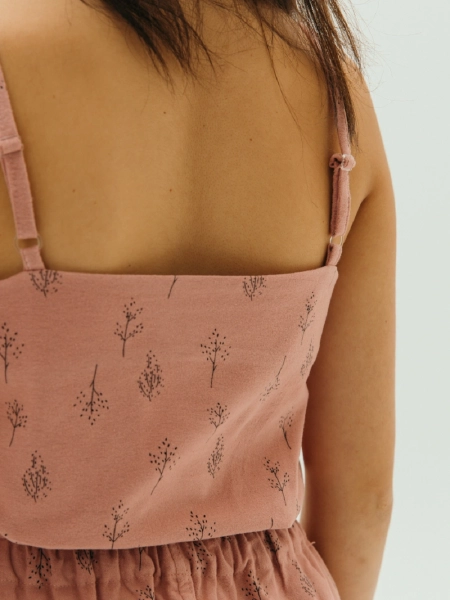 Топ Daisy flannel limited rose trees