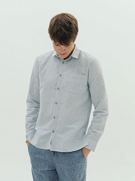 Рубашка Mont Blanc heavenly melange