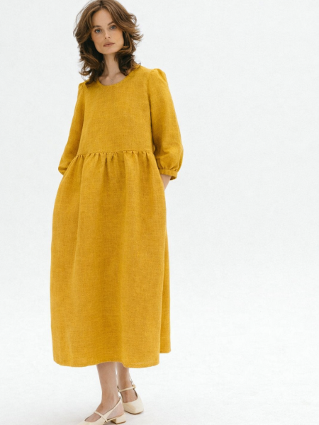 Платье Margo limited mustard
