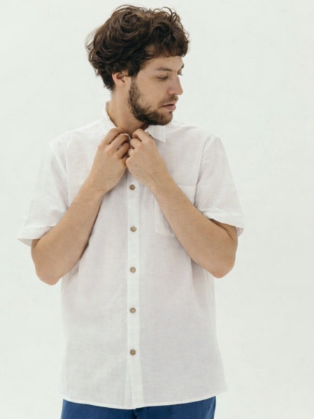 Рубашка ECO Leon white