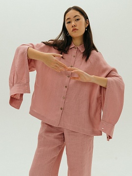 Рубашка Origami dusty rose