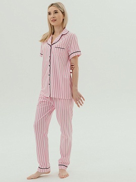 Пижама Snooze limited pink stripe