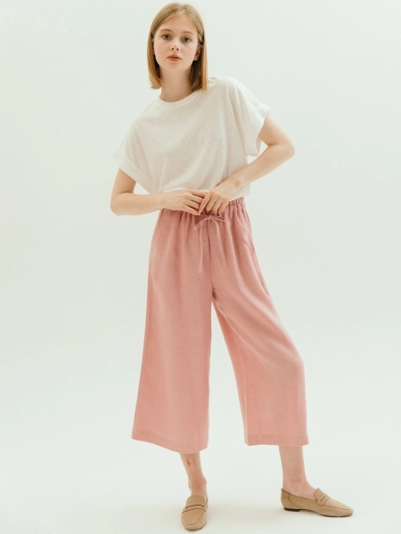 Брюки-кюлоты Kaia dusty rose