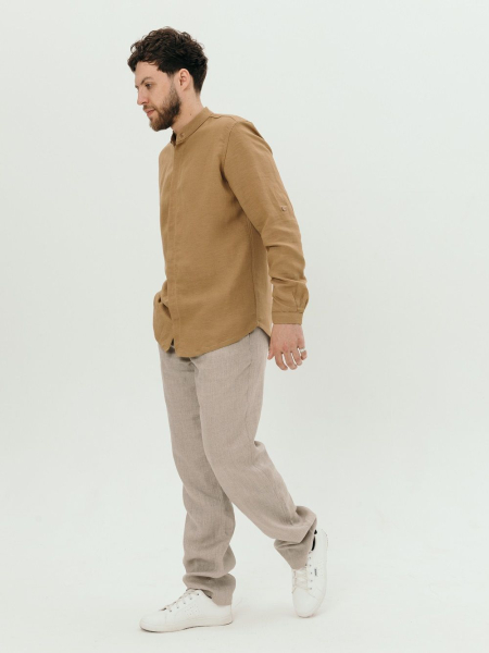Рубашка Hugo limited ocher