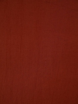 ОСТАТОК меньше метра Умягченная ткань полульняная Терракот 255см арт.1642