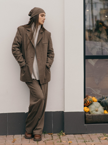 Жакет wool Parisian limited chocolate