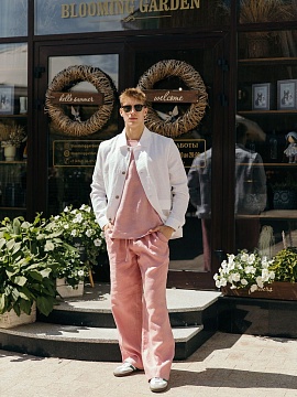 Брюки Spacious dusty rose