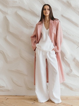 Брюки-палаццо Parisian white