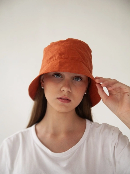 Панама Unisex limited terracotta