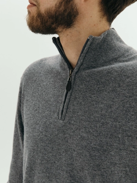 Джемпер Zipper natural