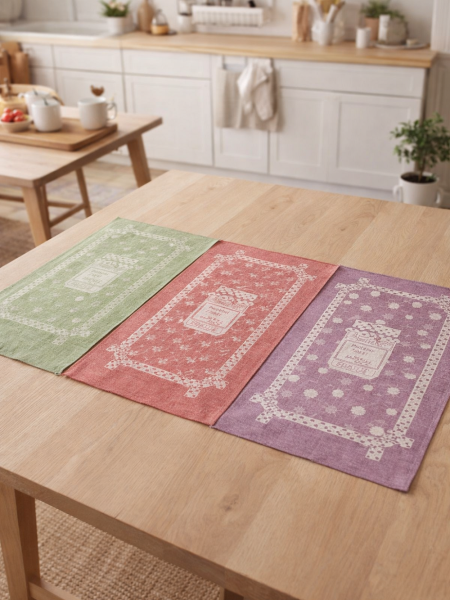 Набор льняных полотенец для кухни Конфитюр