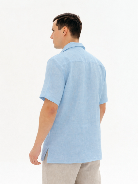 Рубашка полульняная Leon sky