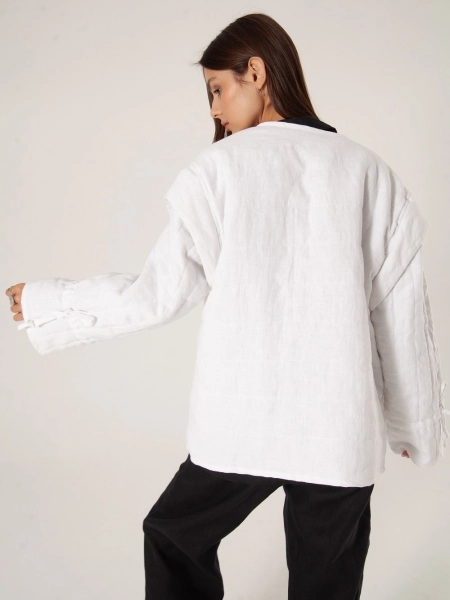 Куртка-жилет Boho white