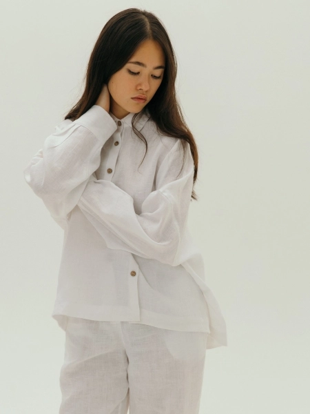 Рубашка Origami white