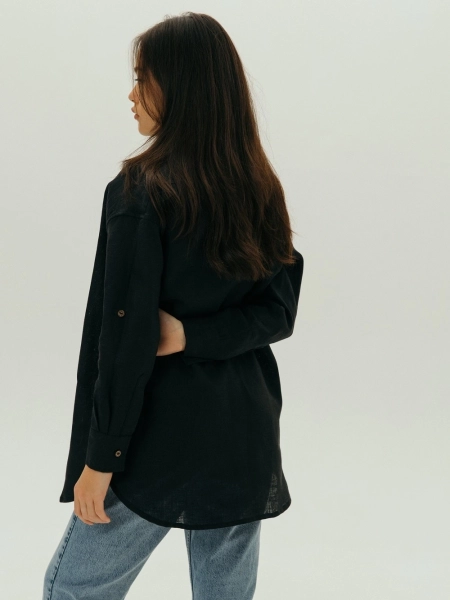 Рубашка Celine black