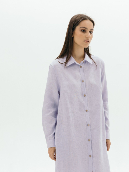 Платье-рубашка Fresh limited lavender