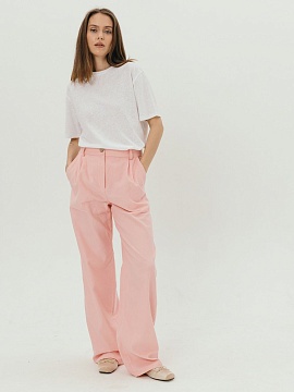 Брюки velvet Classy dusty rose