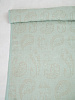 Ткань льняная Пейсли цвет бирюза арт.138-1В