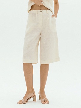 Шорты-бермуды Parisian limited ecru