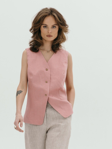 Жилетка Blues dusty rose