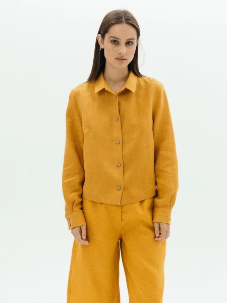 Рубашка Vivid limited mustard
