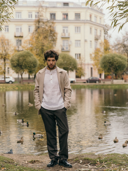 Брюки wool Rick limited chocolate