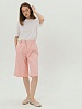 Шорты-бермуды velvet Parisian dusty rose
