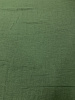 ОСТАТОК меньше метра Умягченная ткань льняная Зеленая арт.292-1