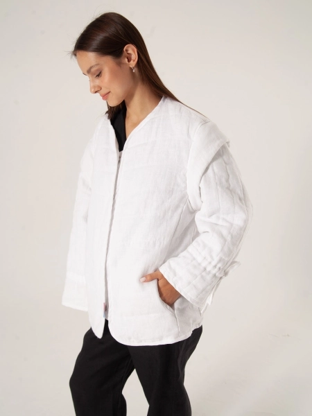 Куртка-жилет Boho white