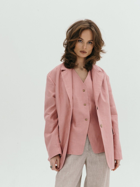 Жилетка Blues dusty rose