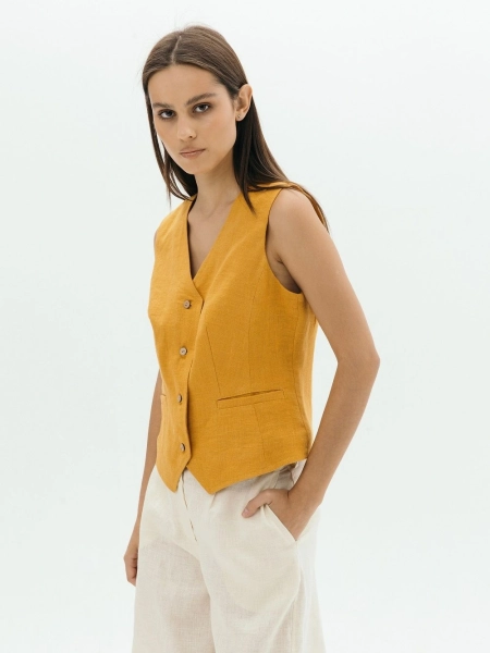 Жилетка Classy limited mustard