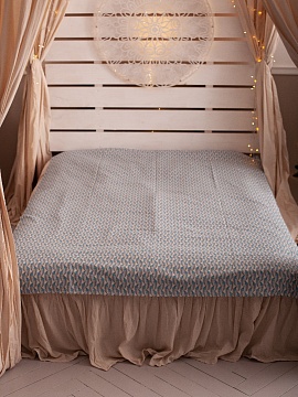 Льняная простыня Жар-птица