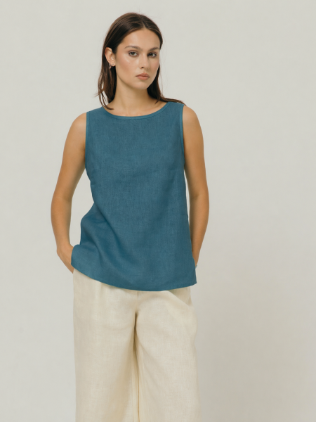 Топ Elle limited cobalt