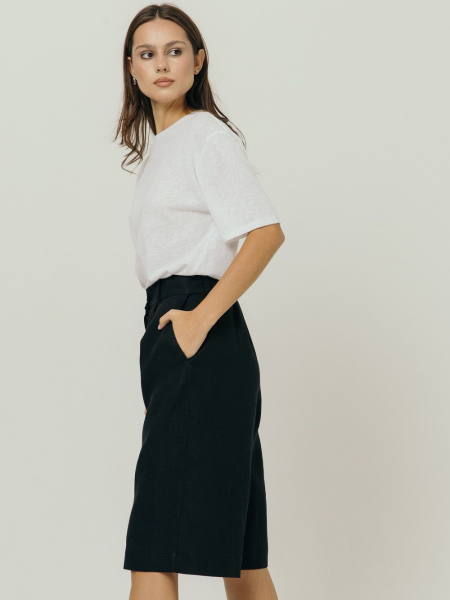 Шорты-бермуды Milan black