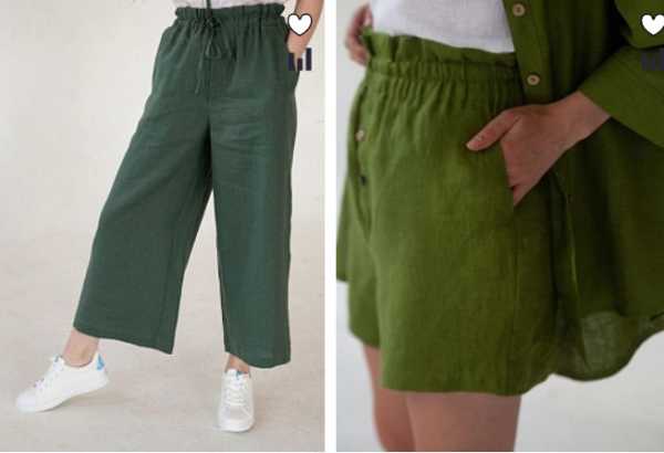 Сочетание зеленого цвета в одежде для женщин
