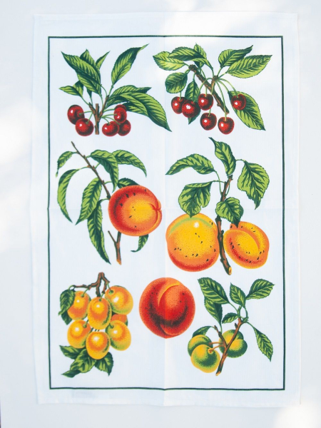 Полотенце льняное Фруктовый сад