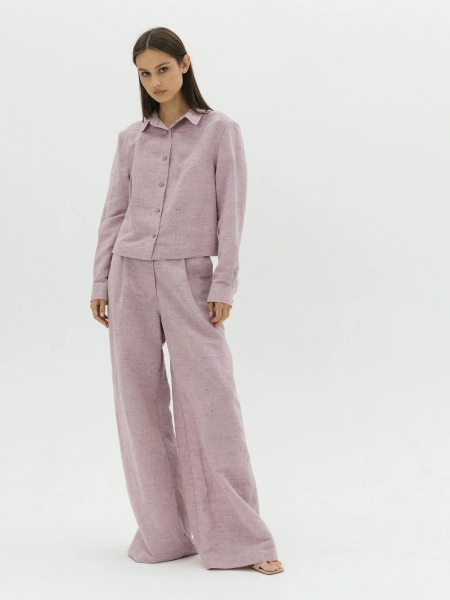 Рубашка Vivid limited purple melange