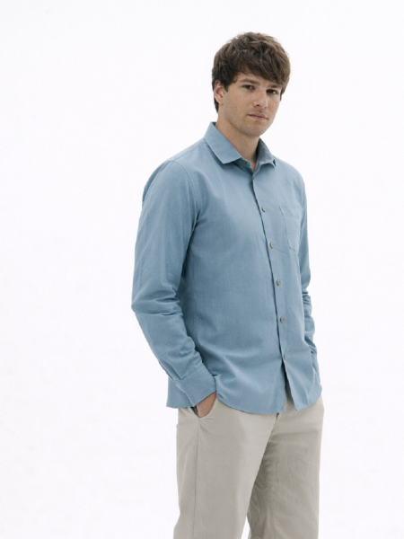 Рубашка Mont Blanc limited azure