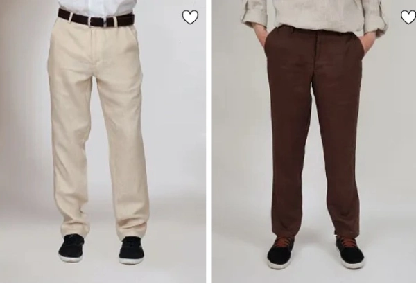 Льняные мужские брюки - с чем носить?