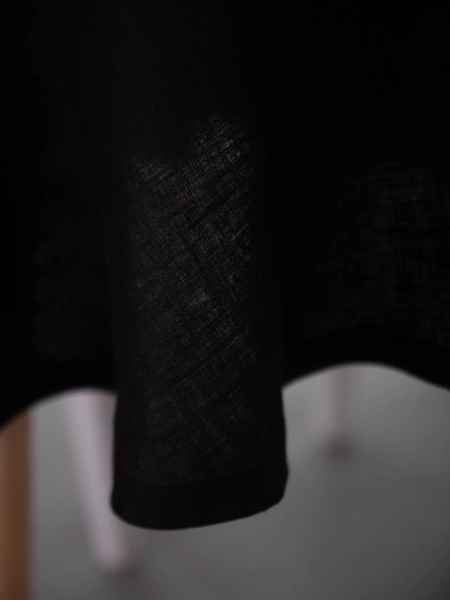 Скатерть круглая Together black