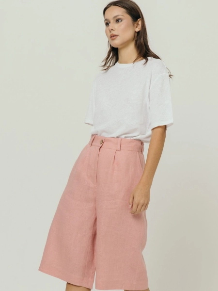 Шорты-бермуды Milan dusty rose